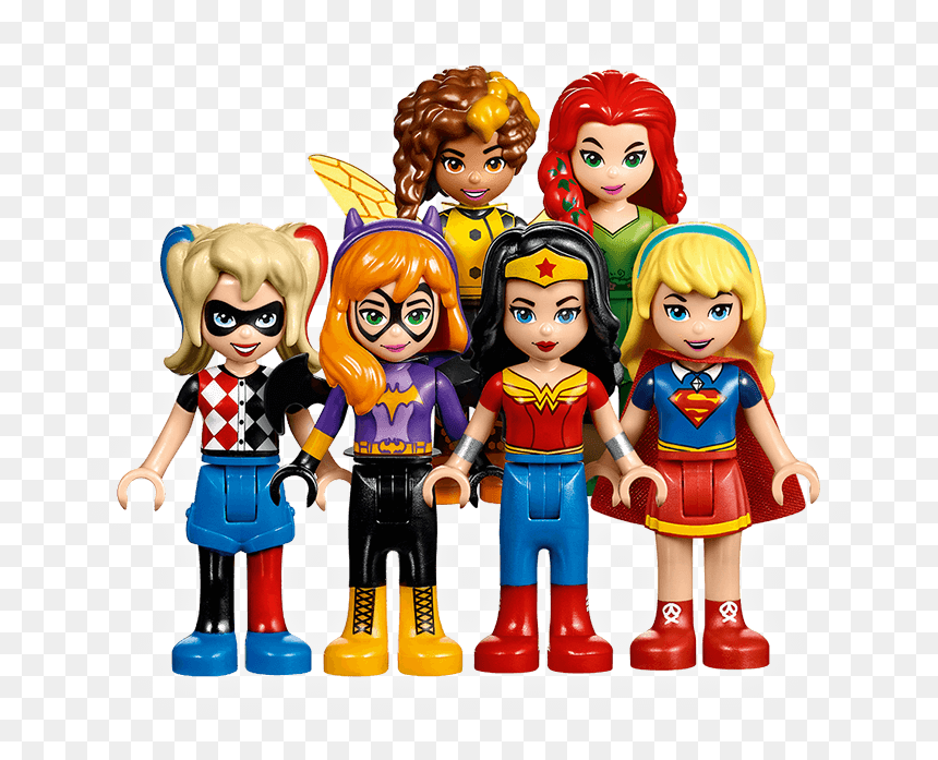 Lego Super Heroes Girls, HD Png Download - lego superman png