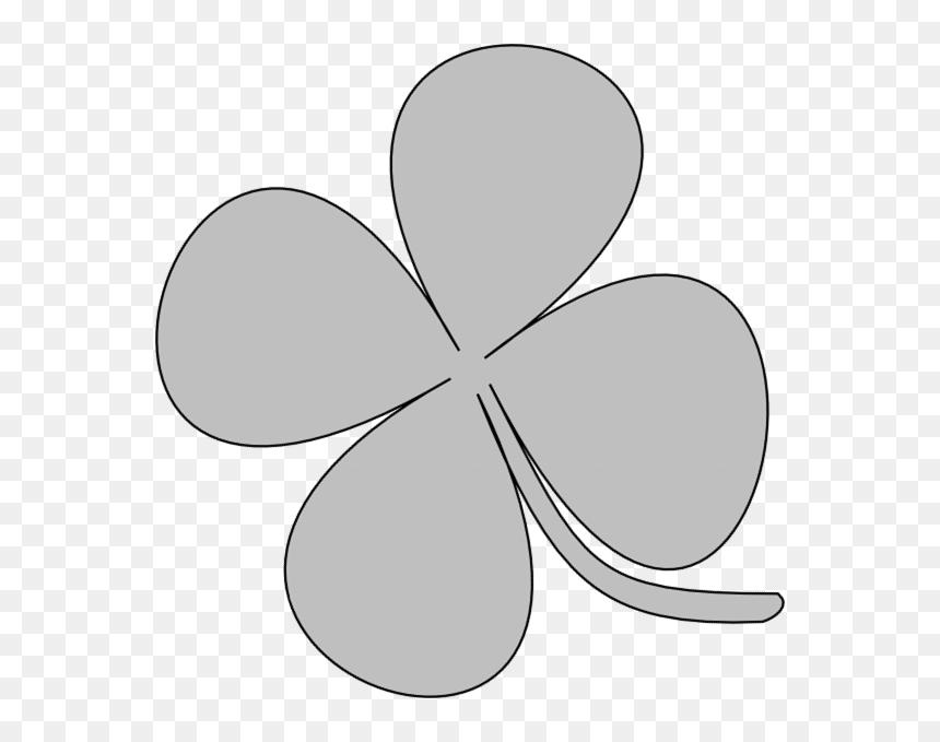 Clip Art, HD Png Download - shamrock outline png
