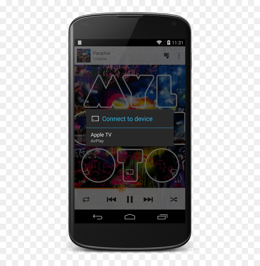 Album Cover Coldplay Mylo Xyloto, HD Png Download - google play music png
