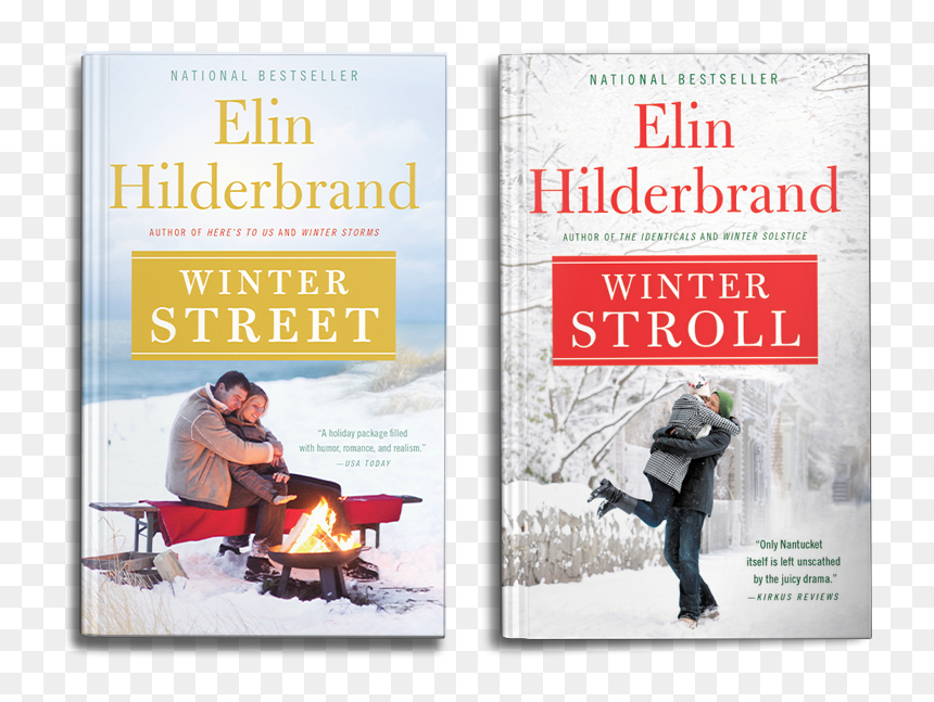 Elin Hilderbrand Winter Book Covers - Christmas Book Covers, HD Png Download - novel png