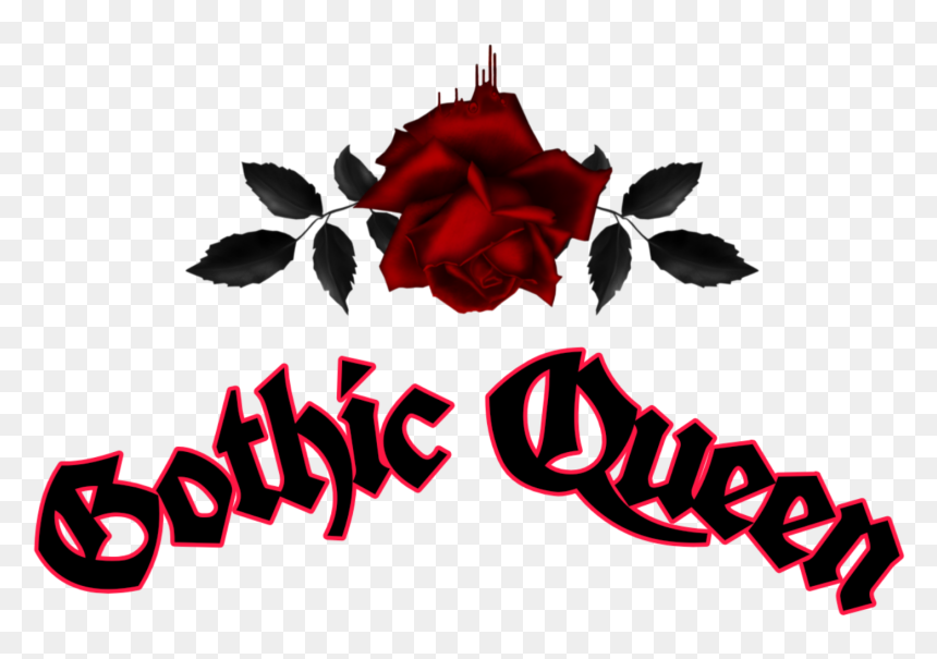 #gothic #crown #rose #snapchat #textselfie #textcrown - Illustration, HD Png Download - gothic rose png