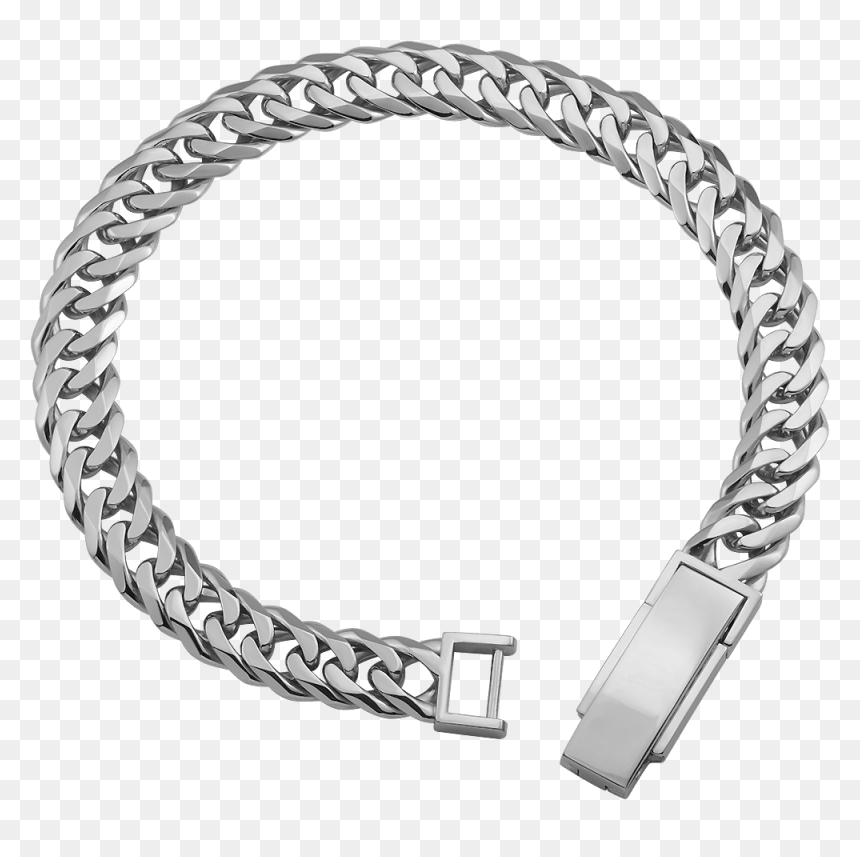 Bracelet, HD Png Download - chain texture png
