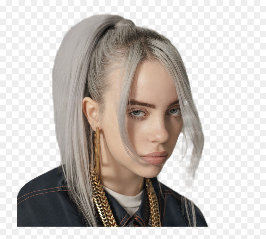 Billie Eilish, Billie, And Eilish Image - Billie Eilish Pink Hair, HD Png Download - grey hair png