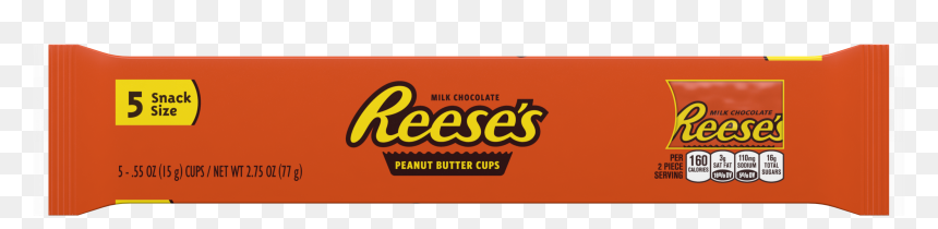 Reese"s Peanut Butter Cups Chocolate Candy, - Reese's Peanut Butter Cups 5 Pack, HD Png Download - reese's png