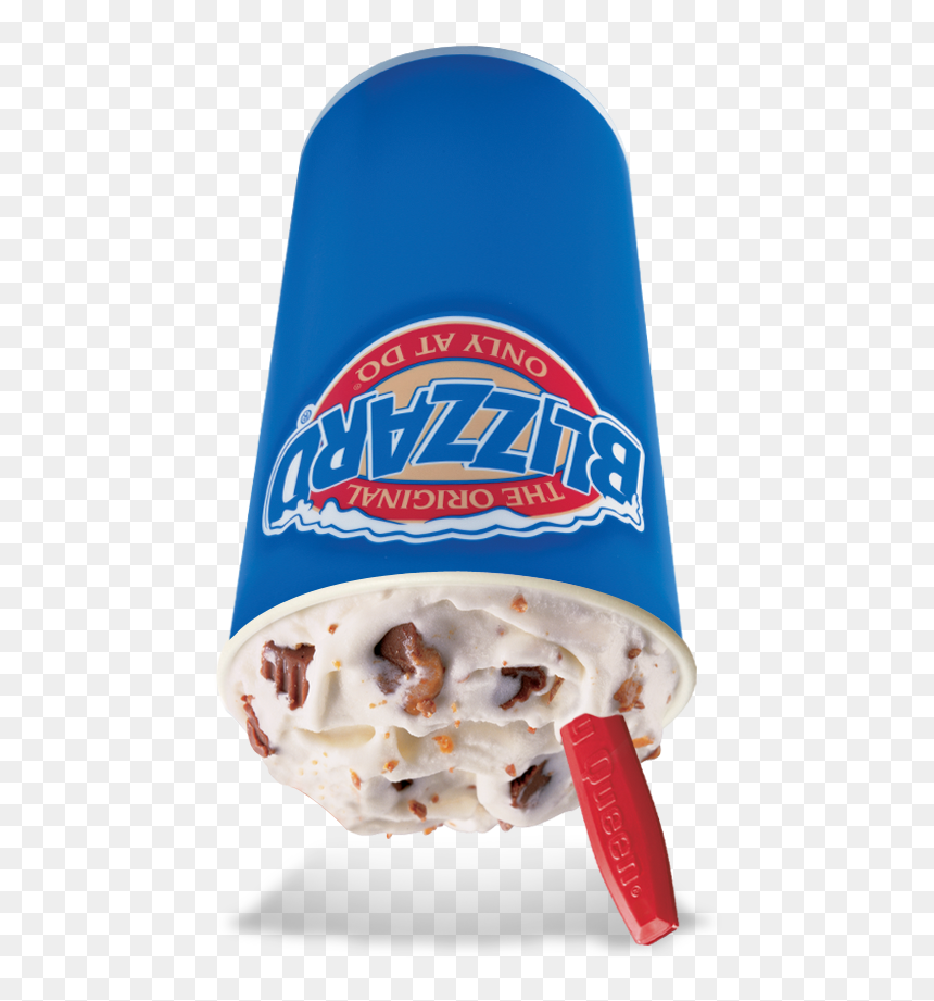Brownie Temptation Blizzard® - Dairy Queen Chocolate Oreo Blizzard, HD Png Download - reese's png