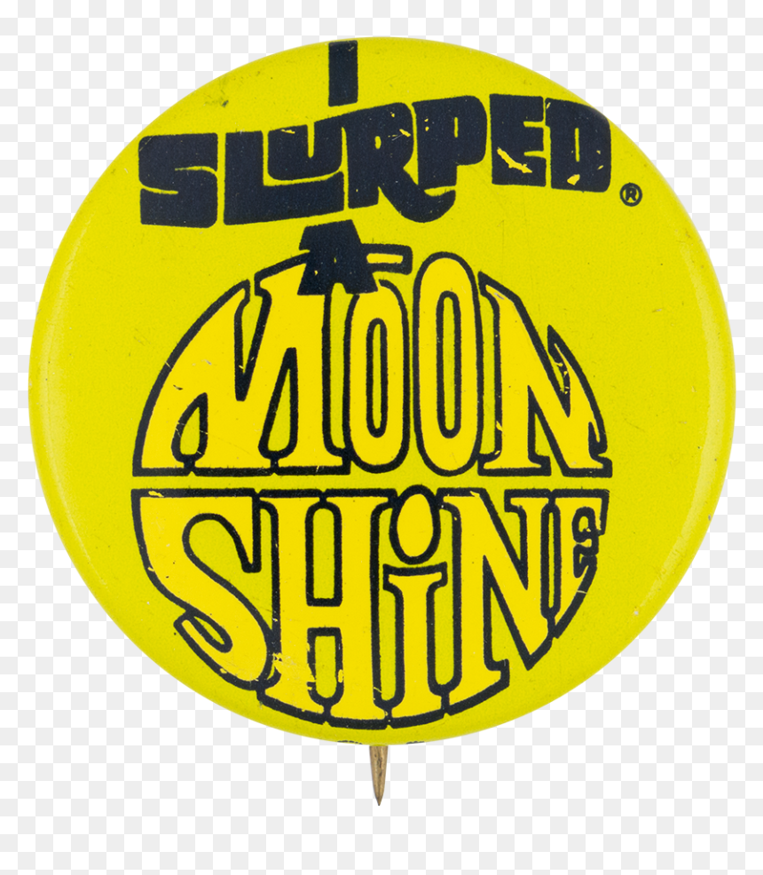 Slurpee Moon Shine Advertising Button Museum - Circle, HD Png Download - slurpee png