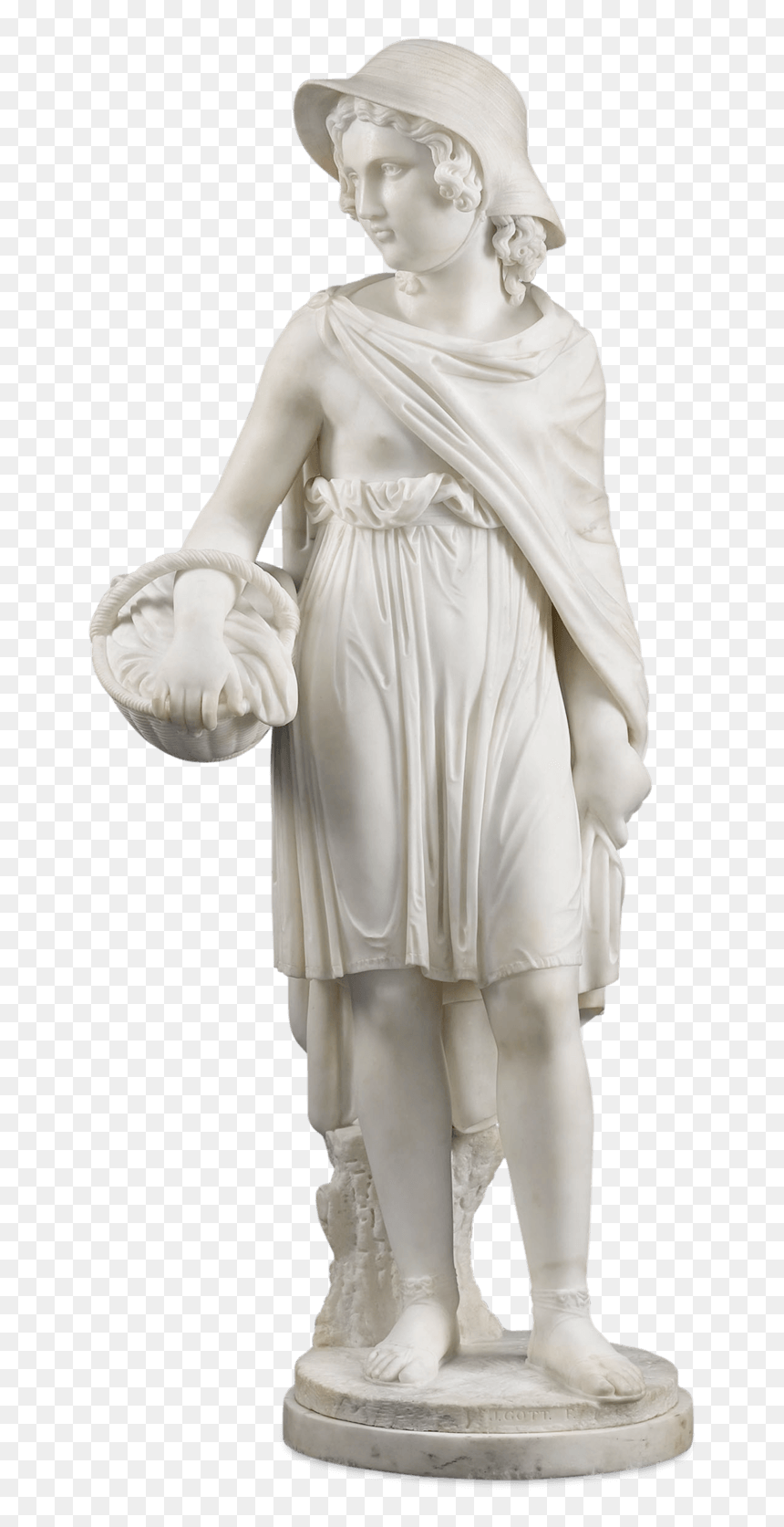 Marble Statue Png - Marble Sculpture, Transparent Png - marble bust png