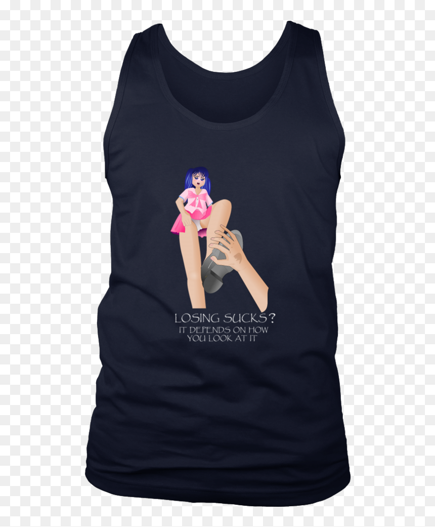 Sexy Anime Girl Dominates T-shirt - Girl, HD Png Download - sexy anime png