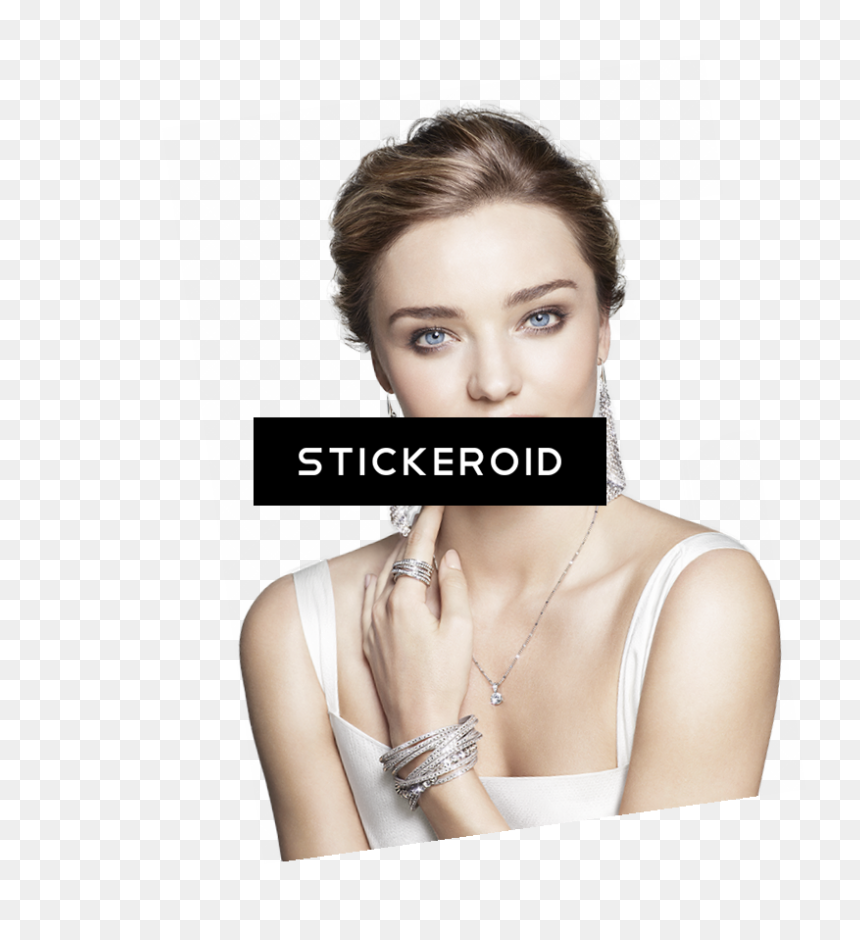 Swarovski Slake Gray Bracelet White , Png Download - Miranda Kerr Png, Transparent Png - miranda kerr png