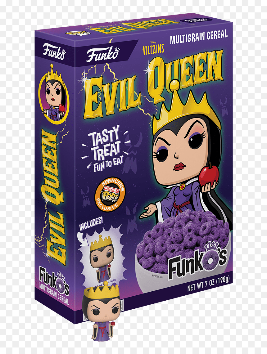 Evil Queen Funko Cereal, HD Png Download - evil queen png