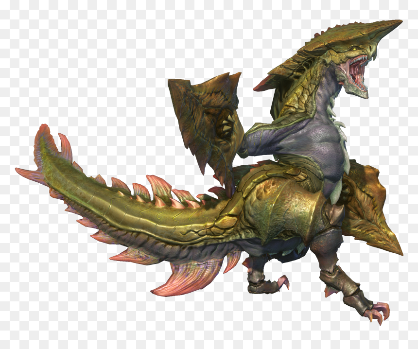Wyvern Monster Hunter Monsters, HD Png Download - wyvern png
