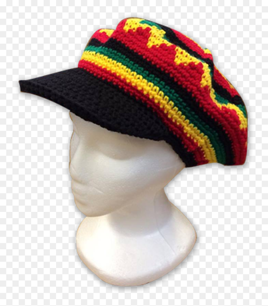 Knit Cap, HD Png Download - rasta hat png
