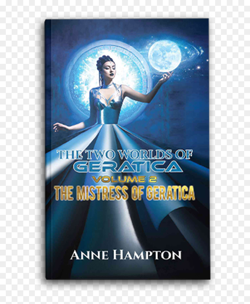 Sci-fi Novel The Two Worlds Of Geratica Volume 2 Reviewed - Полнолуние Женщина, HD Png Download - novel png