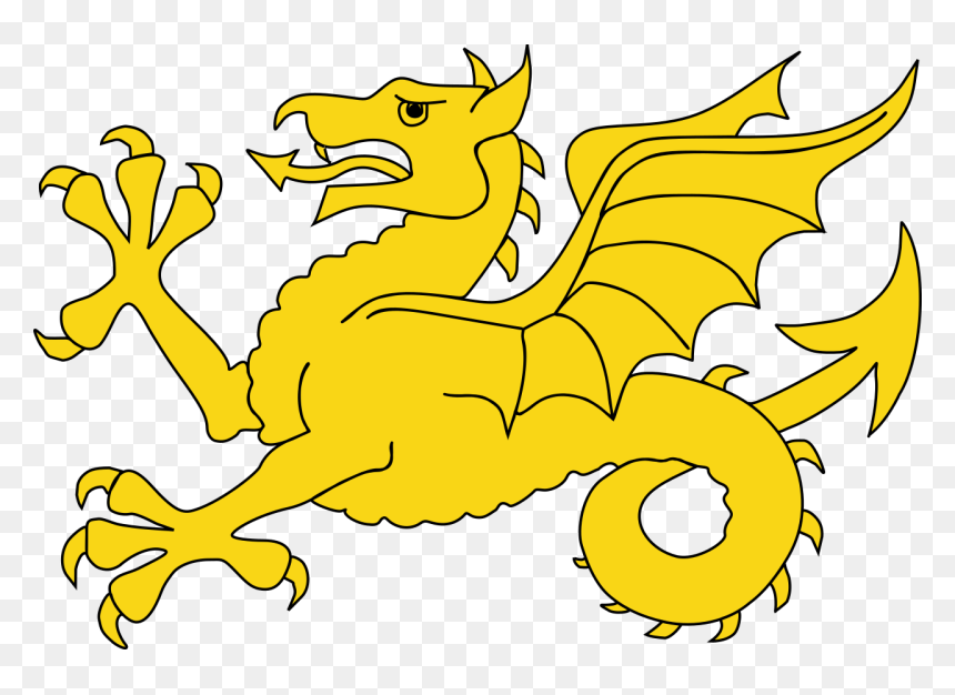 St George's Cross Nordic, HD Png Download - wyvern png