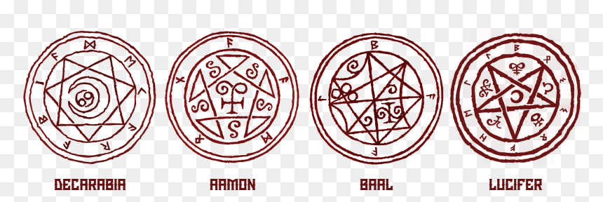 Circle, HD Png Download - sigil of lucifer png
