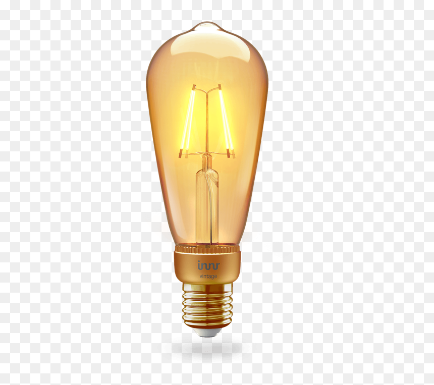 Rf 264 Edison Filament Vintage E27 Bulb - Filament Bulb, HD Png Download - edison bulb png
