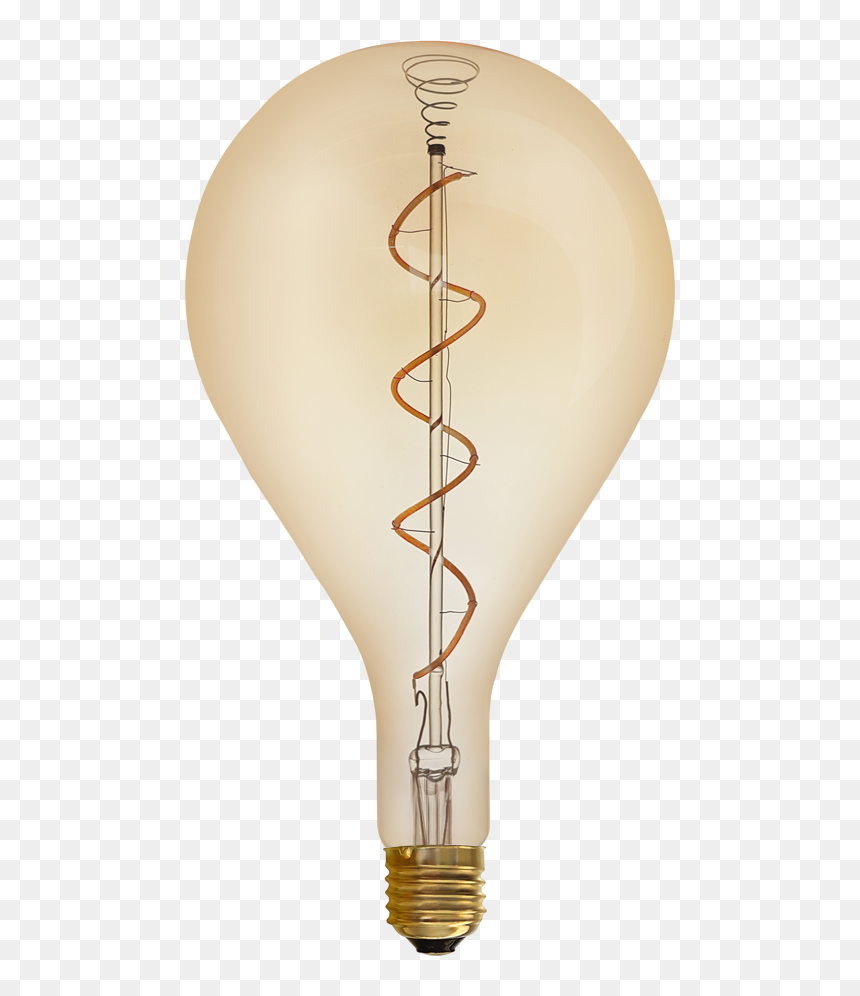 Incandescent Light Bulb, HD Png Download - edison bulb png