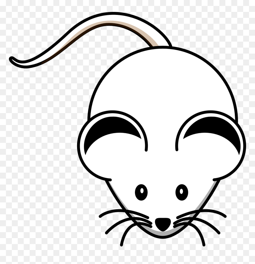 Mouse Clipart Black And White, HD Png Download - black lab png