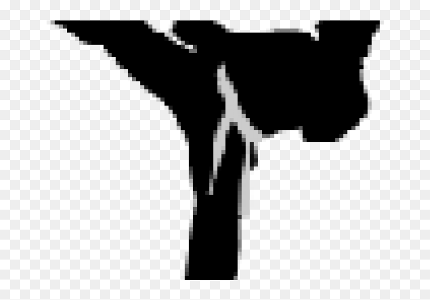 Silhouette , Png Download - Silhouette, Transparent Png - karate silhouette png