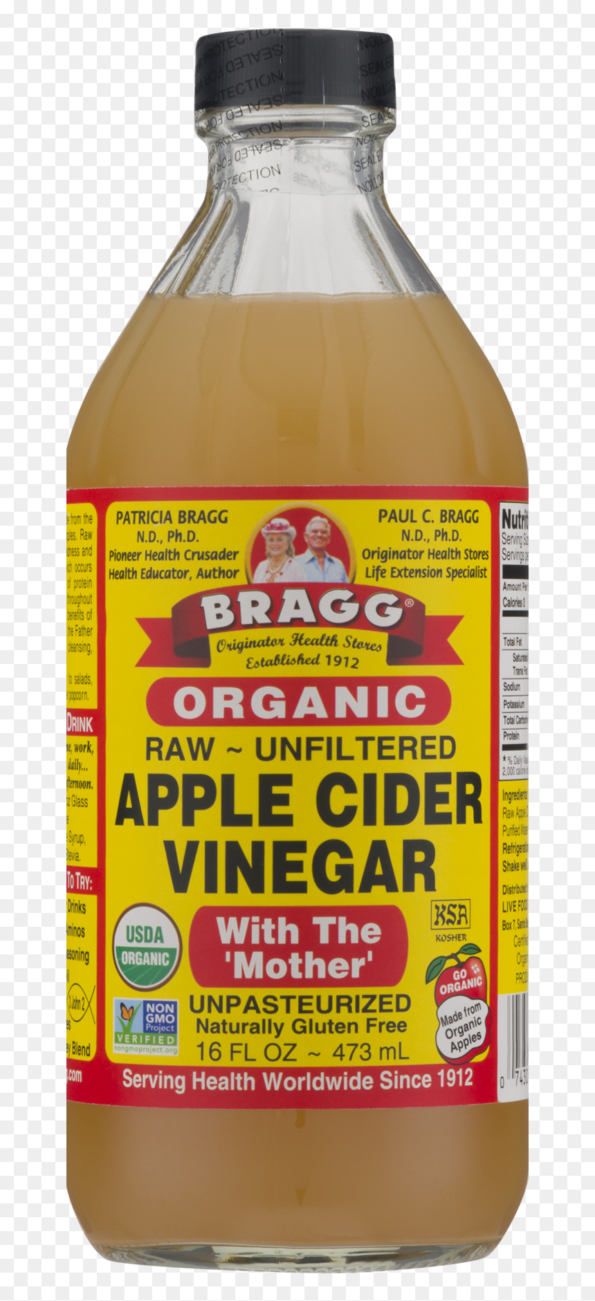 Apple Cider Png - Apple Cider Vinegar With The Mother, Transparent Png - vinegar png
