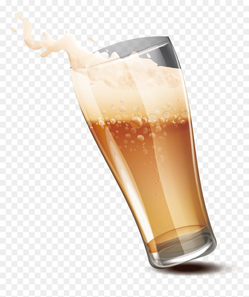 Transparent Beer Glass Silhouette Png - Beer, Png Download - beer silhouette png