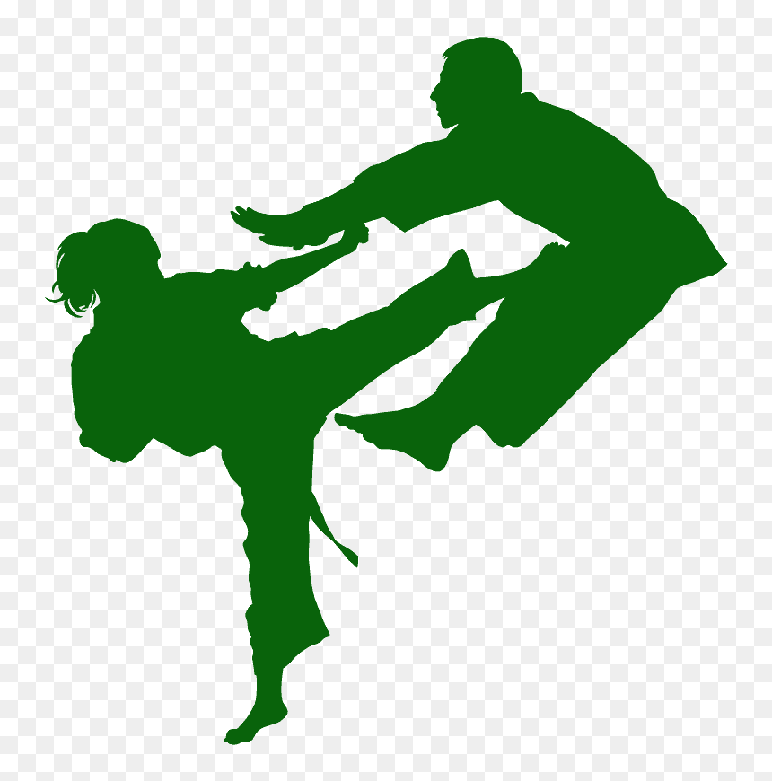 Kung Fu, HD Png Download - karate silhouette png