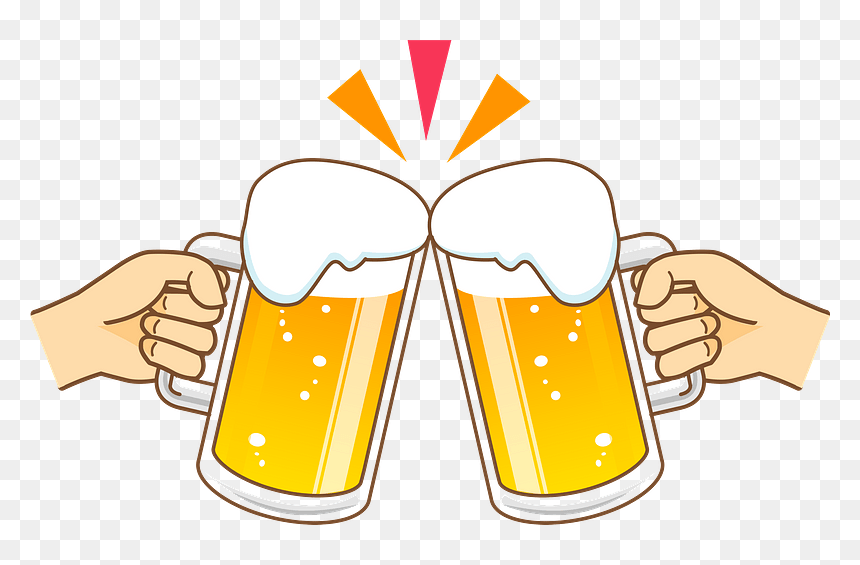 Beer Drink Clipart, HD Png Download - beer silhouette png
