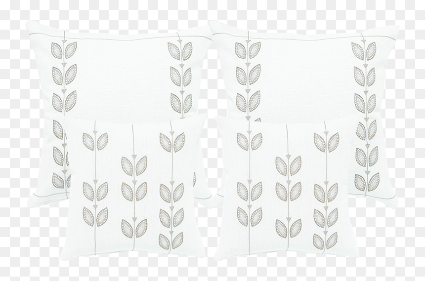 Beige Petals Throw Pillow Series - Throw Pillow, HD Png Download - white petals png