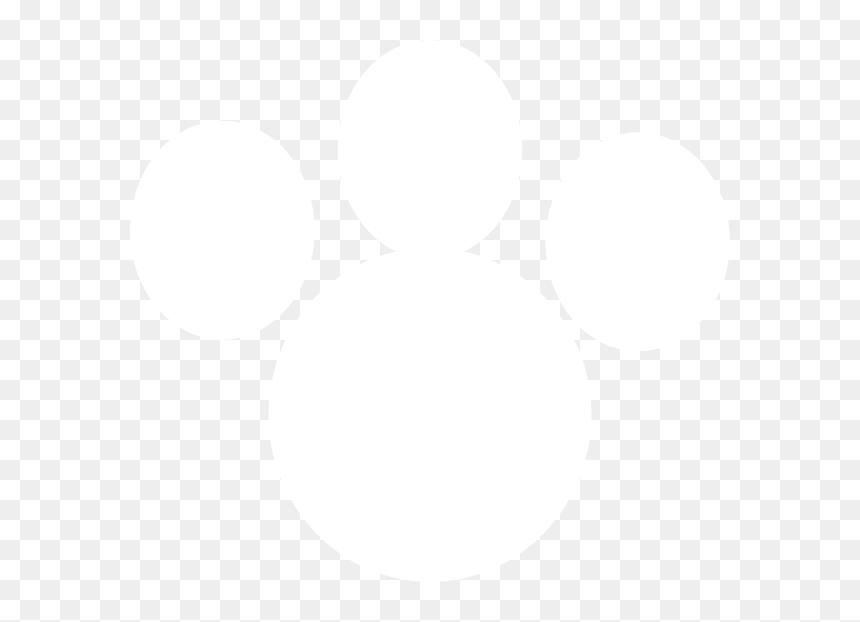 Circle, HD Png Download - white paw png