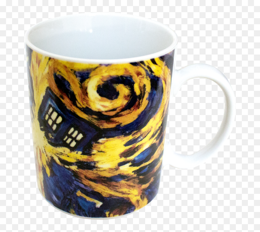 Tardis Van Gogh Png - Exploding Tardis, Transparent Png - doctor who tardis png