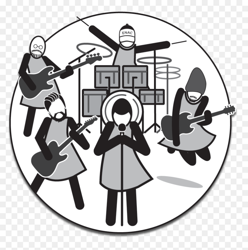 Cartoon, HD Png Download - rock band png