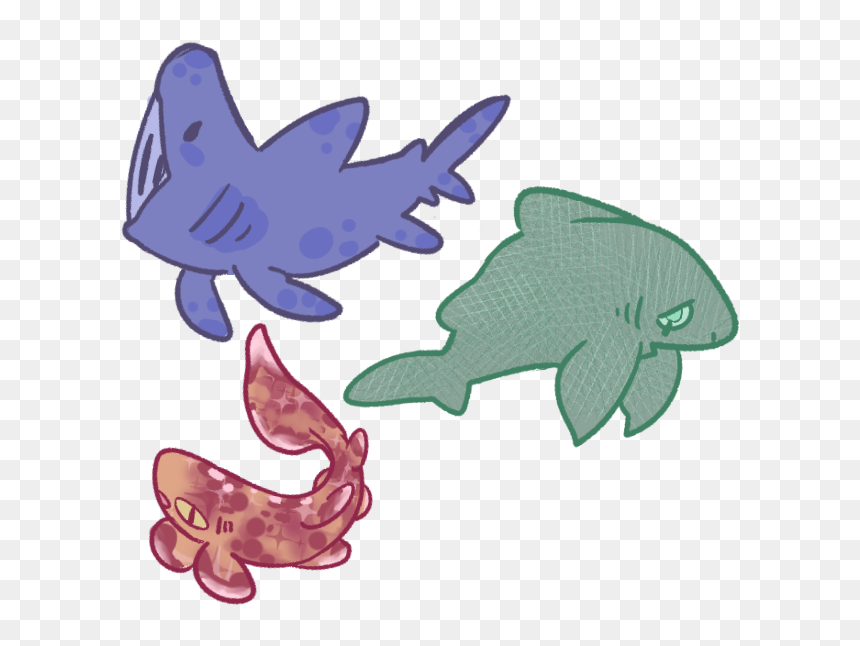 A Few Last Minute Sweeties For Shark Awareness Day - Shark, HD Png Download - shark clipart png