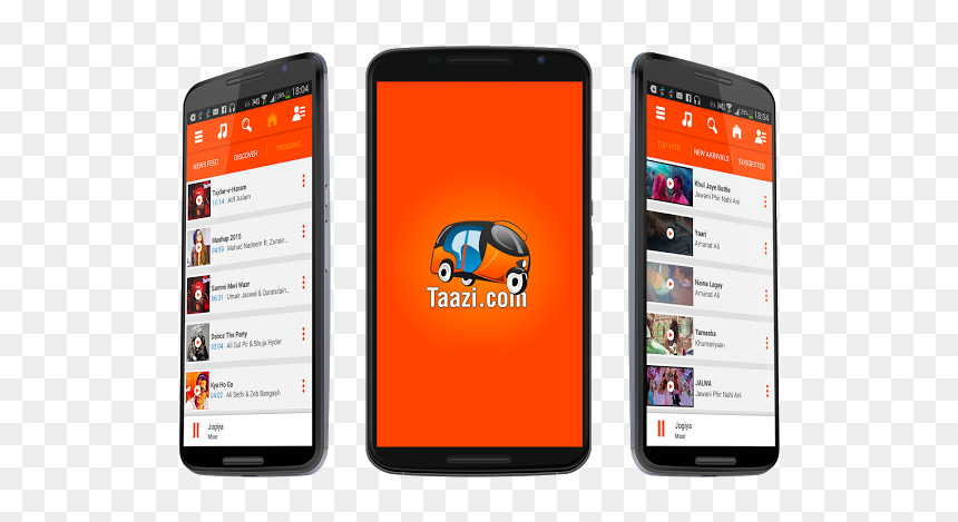 Taazi Music App Crosses 100,000 Downloads On Google - Iphone, HD Png Download - google play music png
