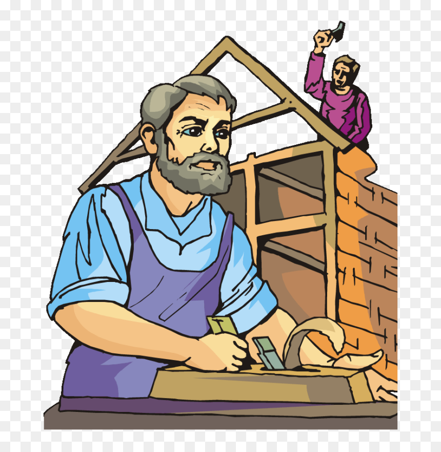 Library Of Graphic Transparent Stock House Construction - Build A House Clipart, HD Png Download - construction silhouette png