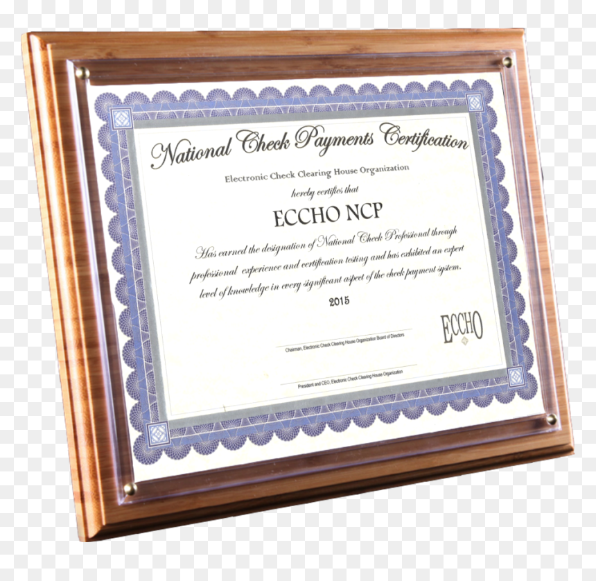 Certificate Frame Clear With Certificate - Picture Frame, HD Png Download - certificate frame png