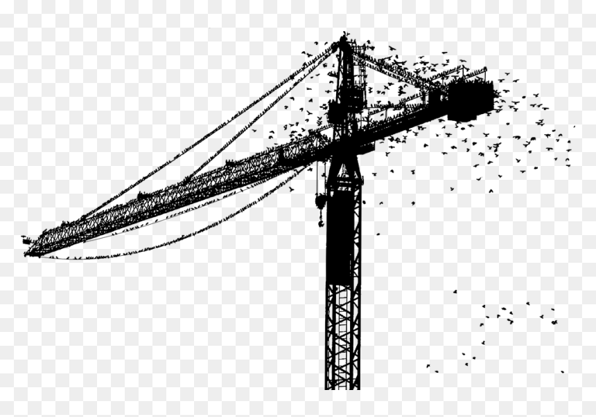 Illustration, HD Png Download - construction silhouette png