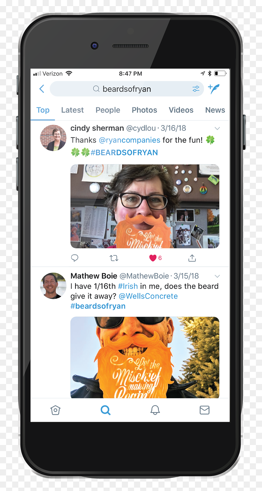 Iphone, HD Png Download - leprechaun beard png