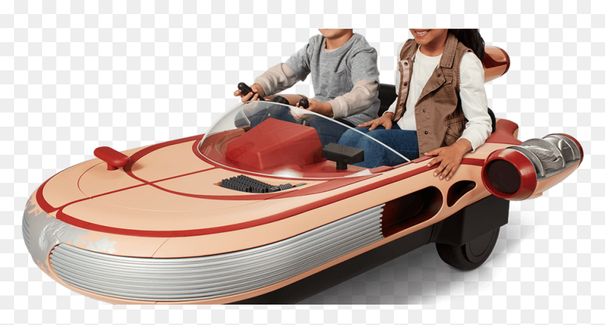 Introducing Luke Skywalker’s K - Star Wars Landspeeder Ride, HD Png Download - luke lightsaber png