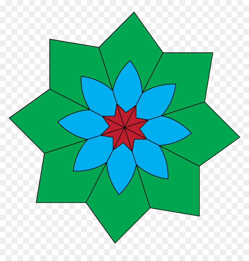 Geometry Shapes For Art, HD Png Download - flower shape png