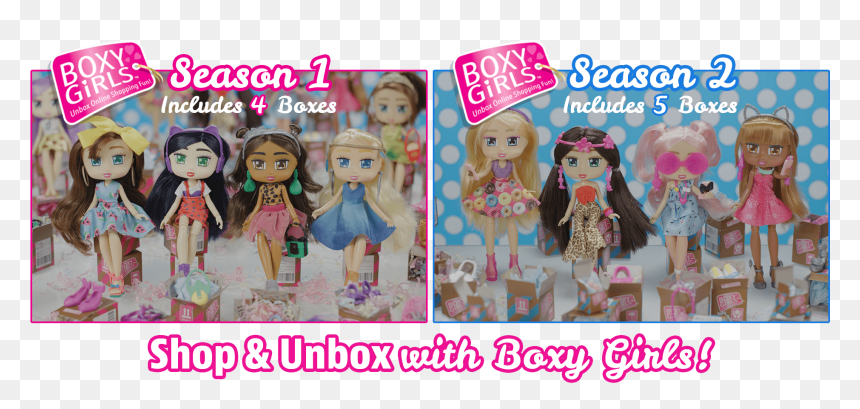 Order Your Boxy Girl With 5 Shipping Boxes Today , - Barbie, HD Png Download - shipping box png