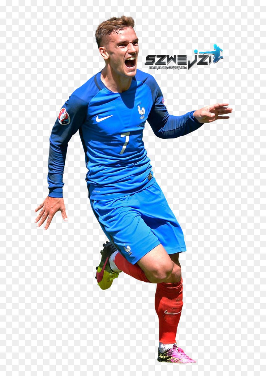 Griezmann Png - Antoine Griezmann Francia Png, Transparent Png - griezmann png