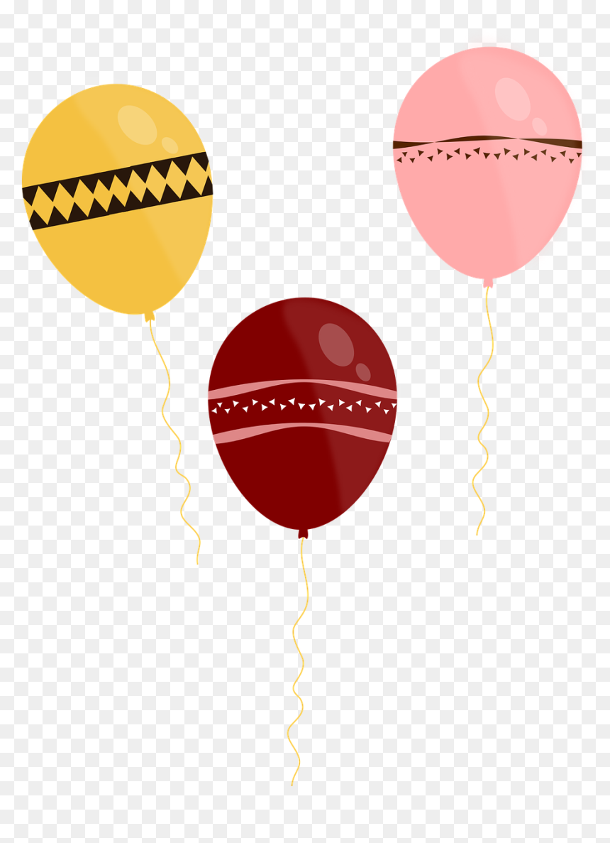 Diseño De Globos Png, Transparent Png - balloons vector png