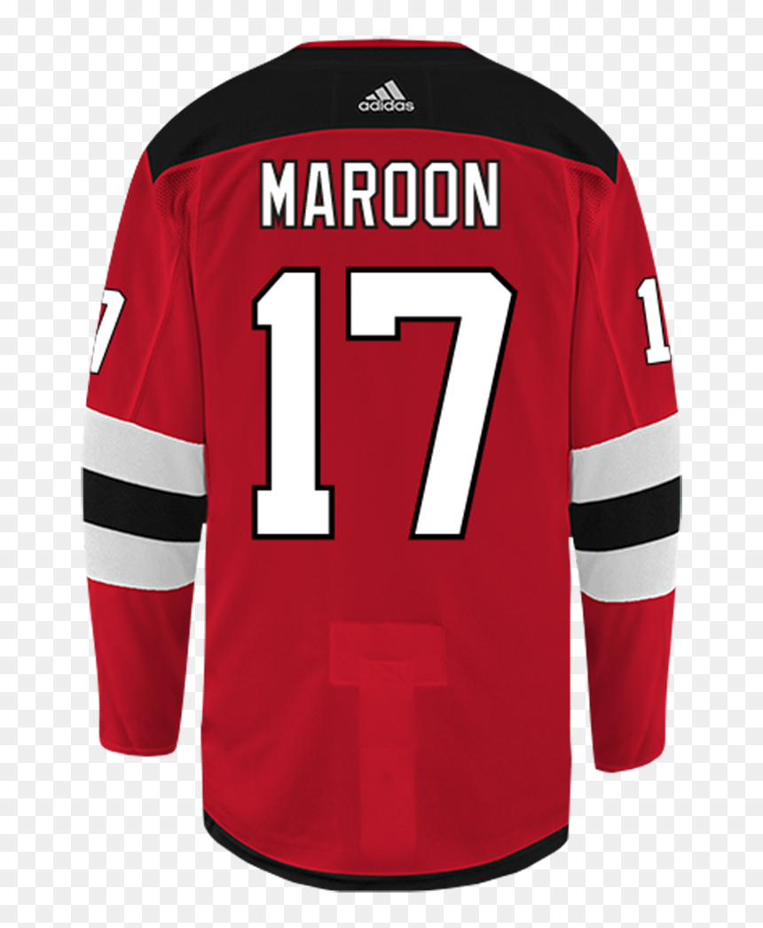 Patrick Maroon New Jersey Devils - Sports Jersey, HD Png Download - new jersey devils logo png