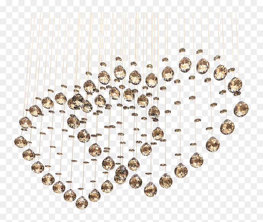 Heart-shaped Decorative Crystal Curtain Double Heart - Curtain, HD Png Download - double heart png