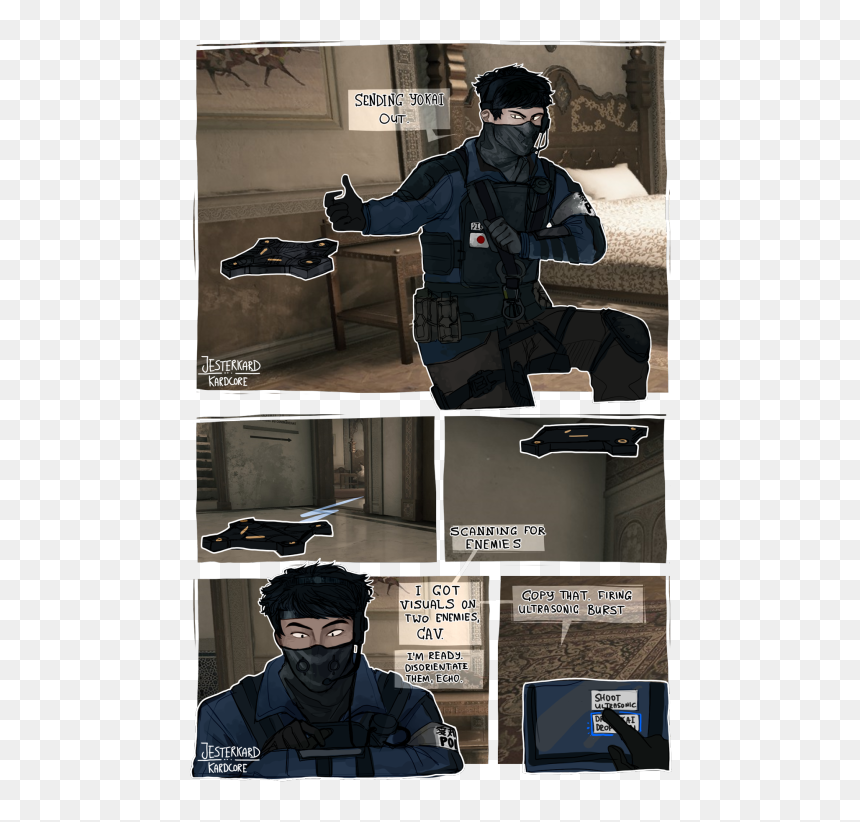 Kardcore - Backpack, HD Png Download - rainbow six siege smoke png