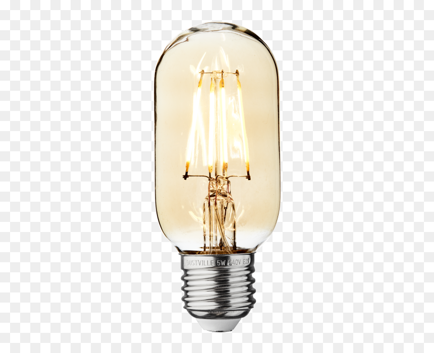 Amber,industville,light Bulbs,compact Fluorescent Lamp,fluorescent - Incandescent Light Bulb, HD Png Download - edison bulb png