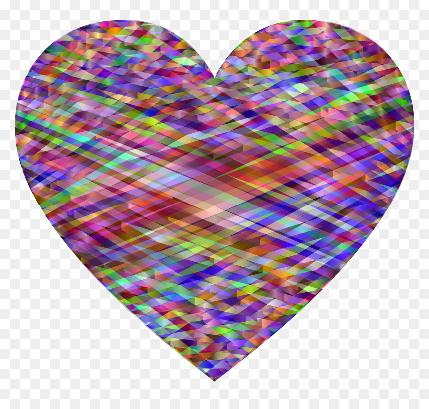 This Free Icons Png Design Of Geometric Heart 3 , Png - Clip Art, Transparent Png - double heart png