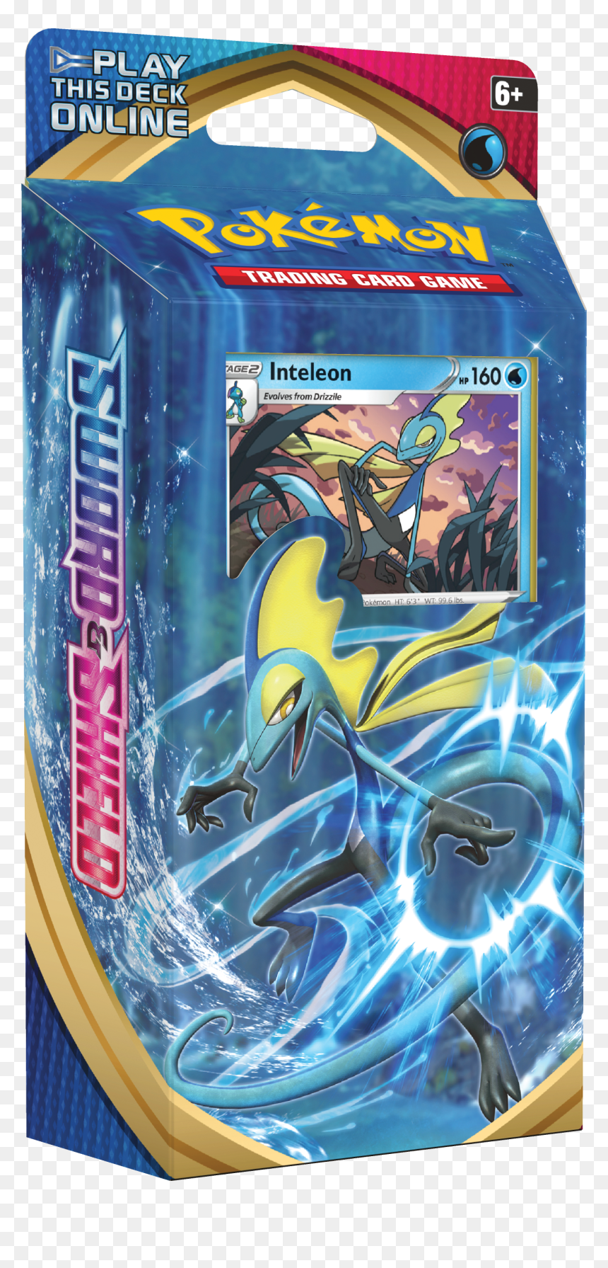 Pokemon Sword And Shield Tcg Theme Decks, HD Png Download - energy sword png
