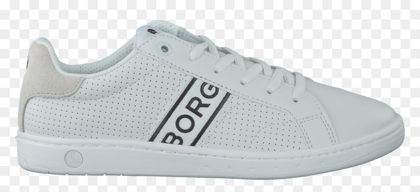 White Bjorn Borg Sneakers T310 Low Lace - Skate Shoe, HD Png Download - white lace pattern png