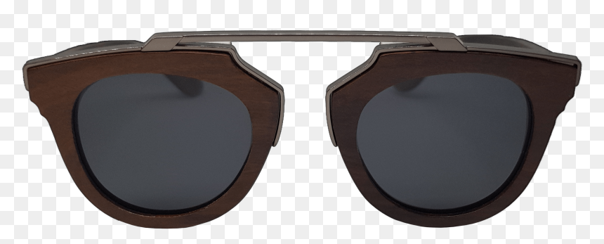 Hot Wooden Sunglasses New Metal Style Fresh Cool High - Kaca Mata Bulat Hitam Png, Transparent Png - cool shades png